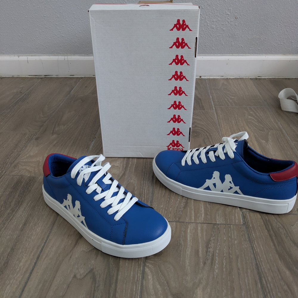 Kappa Blue and White Athletic Sneakers